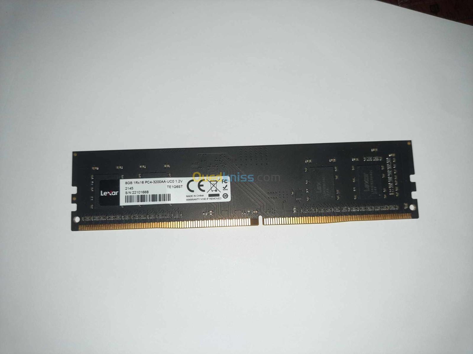 Lexar SODIMM DDR4 RAM 8 Go 3200 MHz CL19