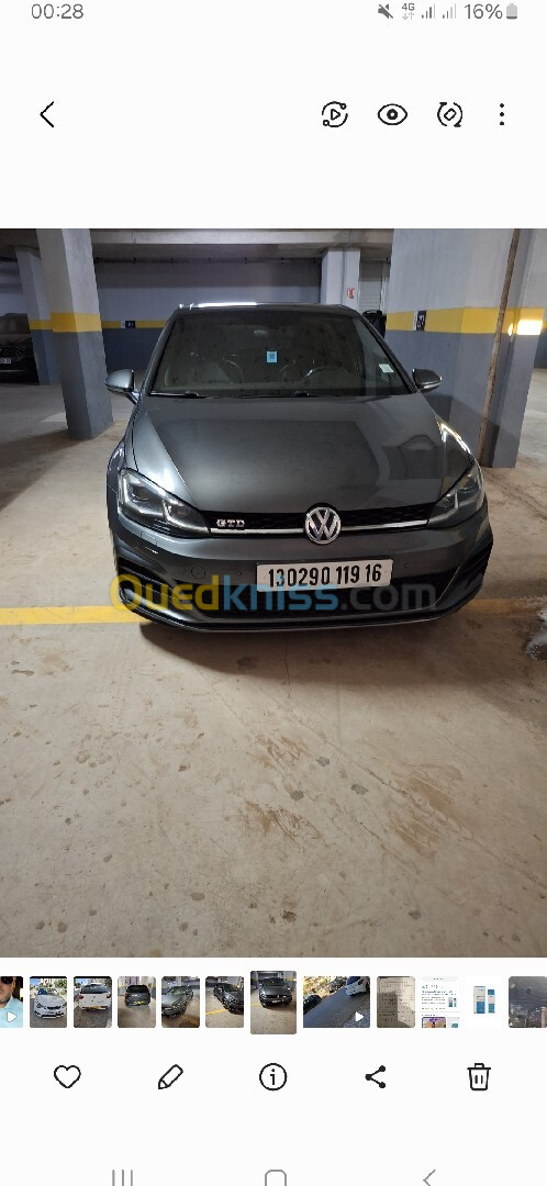 Volkswagen Golf 7 2019 Gtd