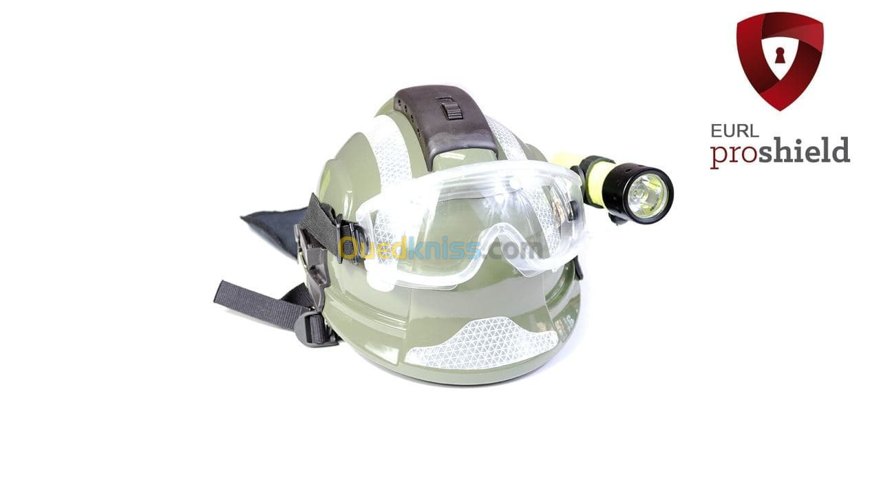 casques anti feu type sapeur pompier (F1) et casque sauvetage (F2) 