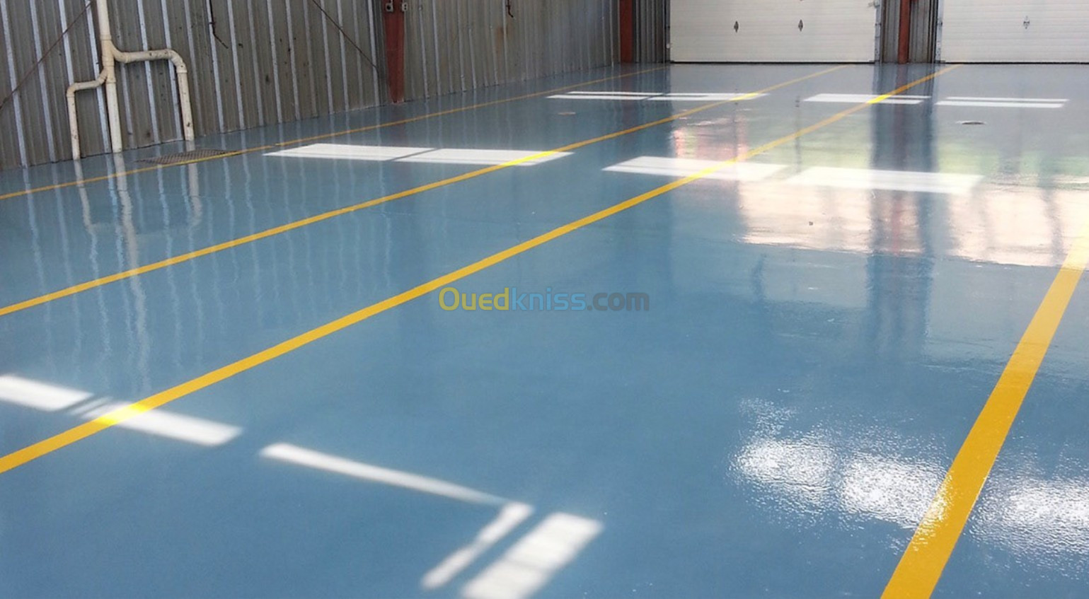 Equipe epoxy industrielle 