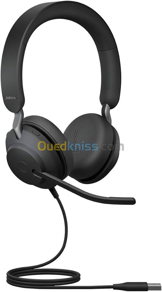 CASQUE JABRA EVOLVE2 40 USB-A