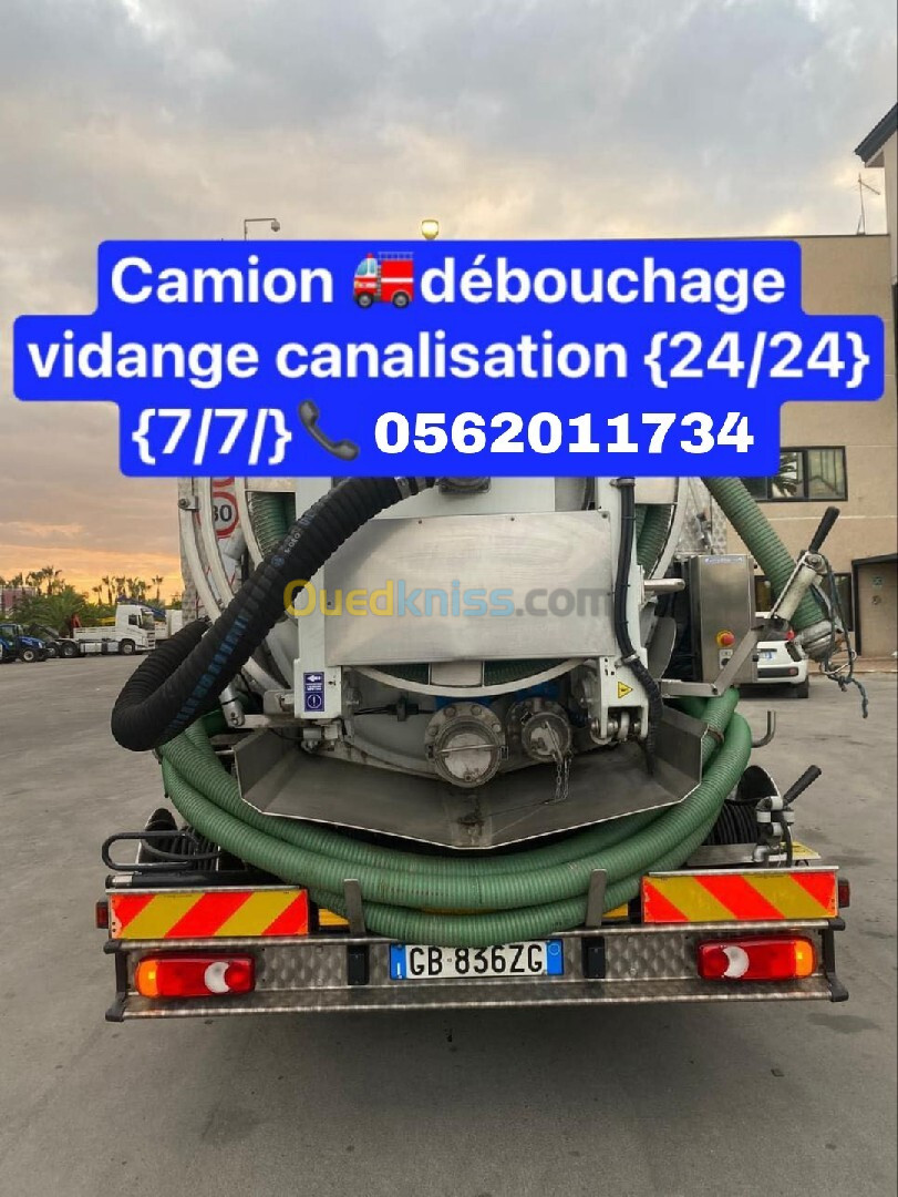 Camion vidange 