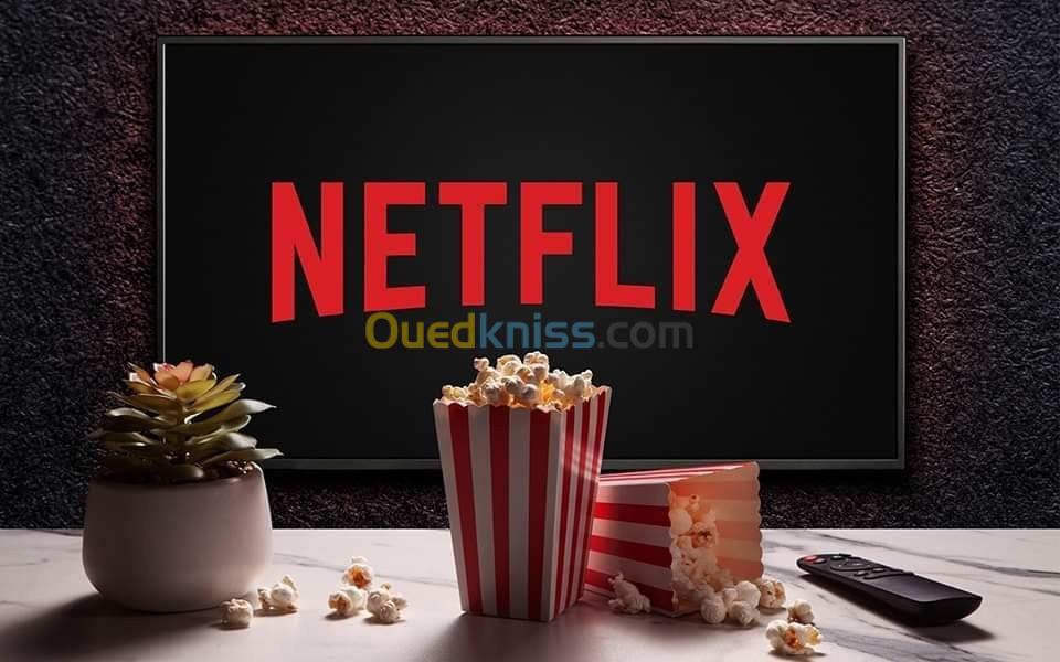 Abonnement Netflix officielle et sans coupure - Alger Algérie