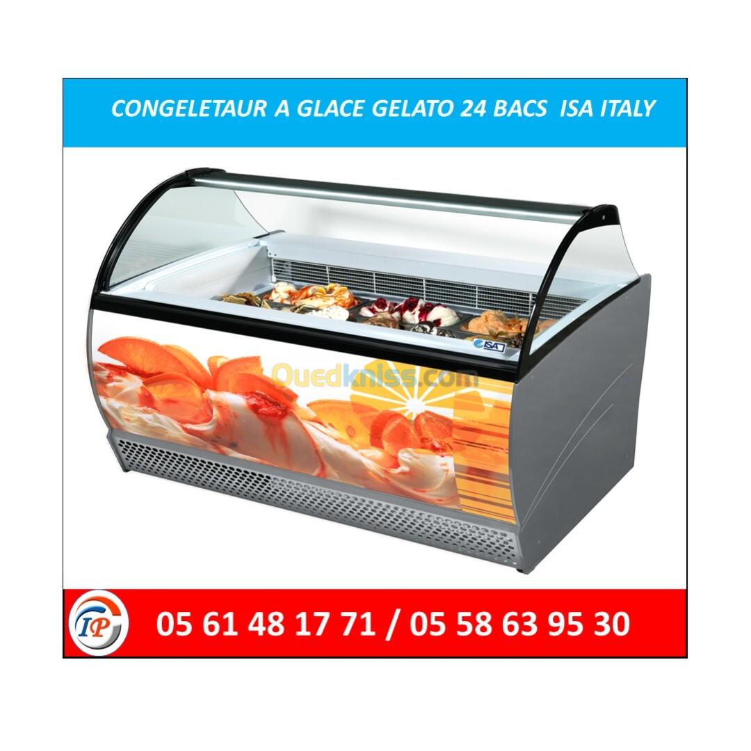 CONGELATEUR A GLACE GELATO 24 BACS ISA ITALY