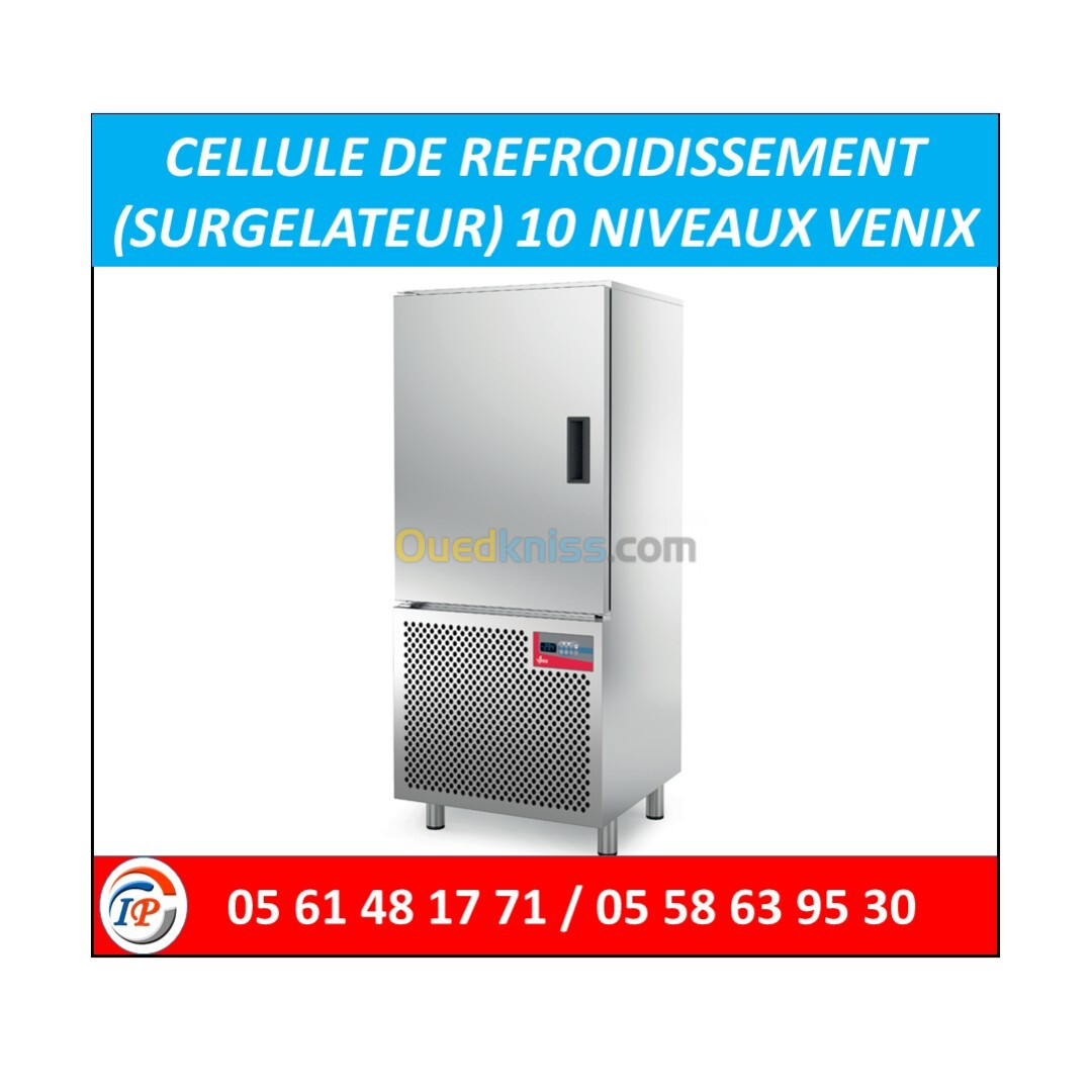 CELLULE DE REFROIDISSEMENT (surgélateur) 10 NIVEAUX VENIX ITALY 