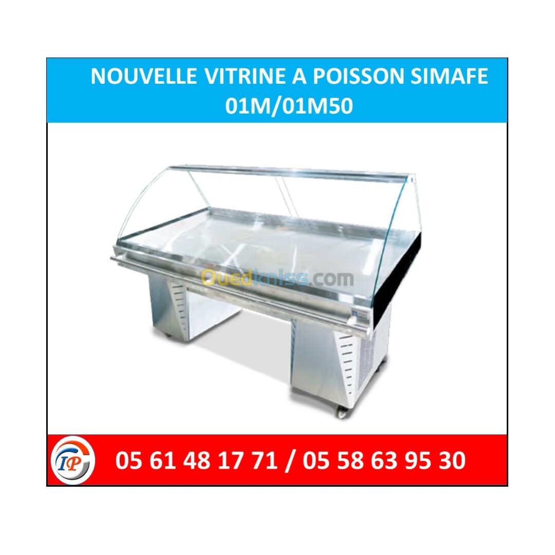 NOUVELLE VITRINE A POISSON SIMAFE  01M/01M50