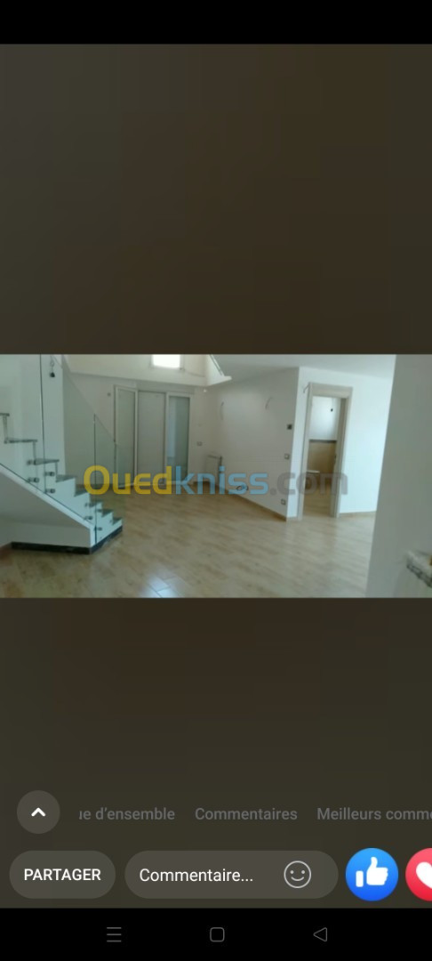 Vente Duplex F2 Tizi ouzou Tigzirt