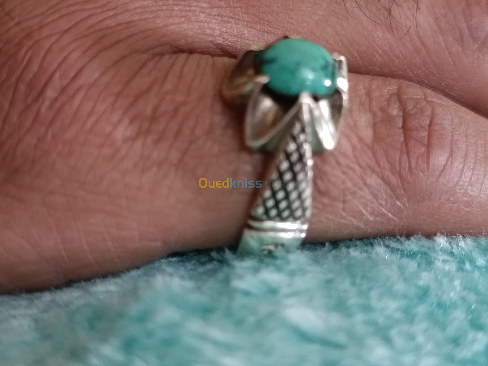 Bague argent turquoise 