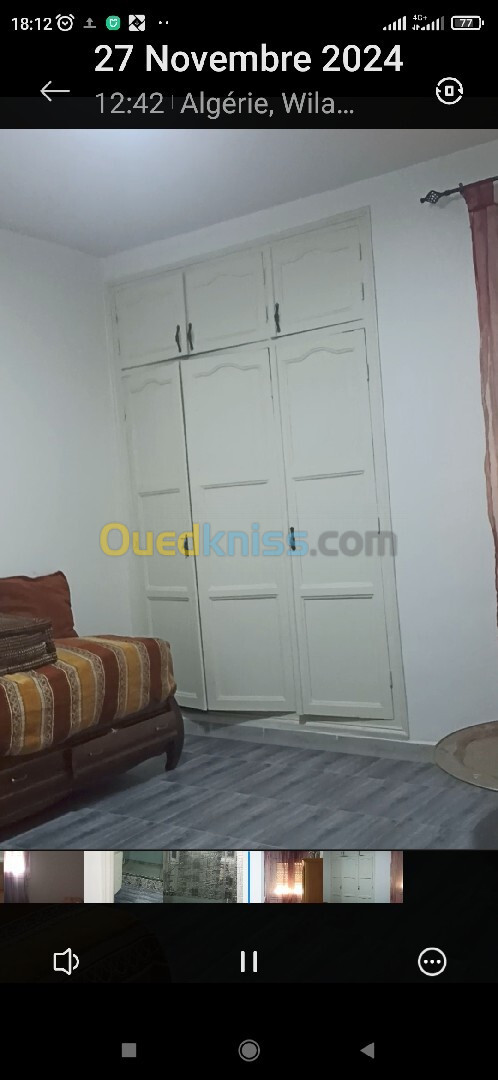 Vente Appartement F3 Alger Mohammadia