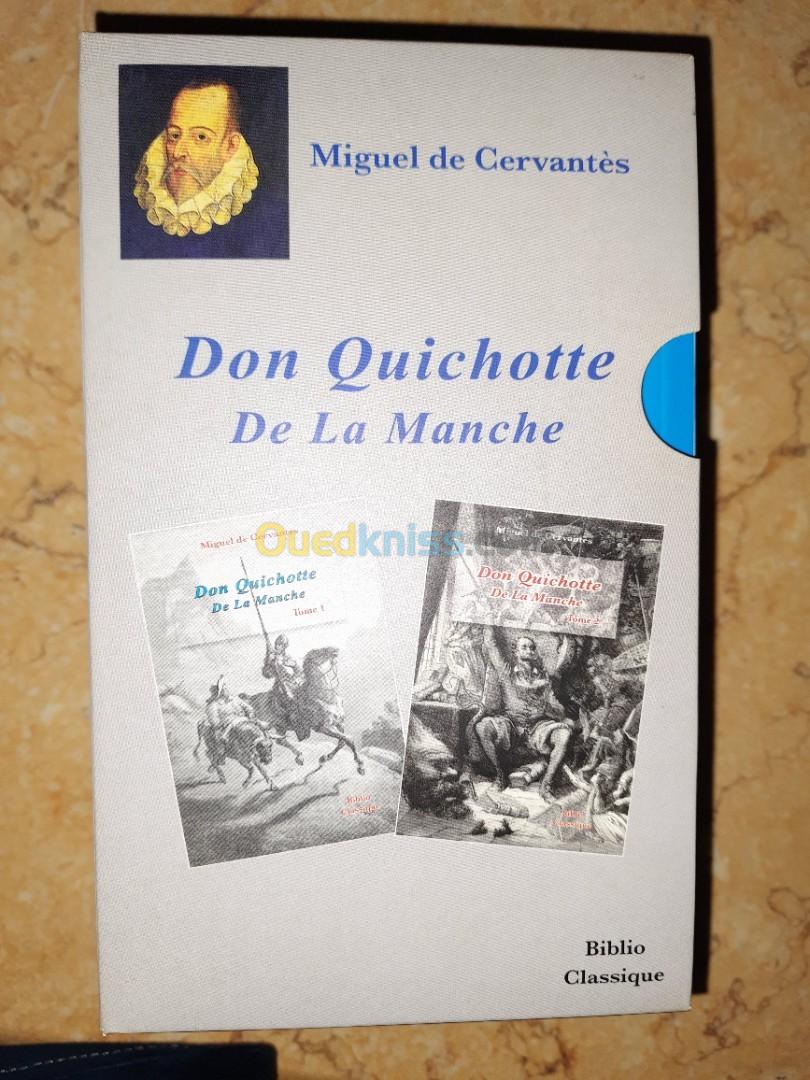 Roman Don Quichotte De La Manche, Miguel De Cervantés. Tom 1 & 2. Édition Biblio Classique