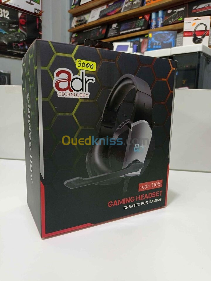 Casque gamer adr 3105