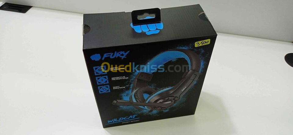 Casque gamer fury