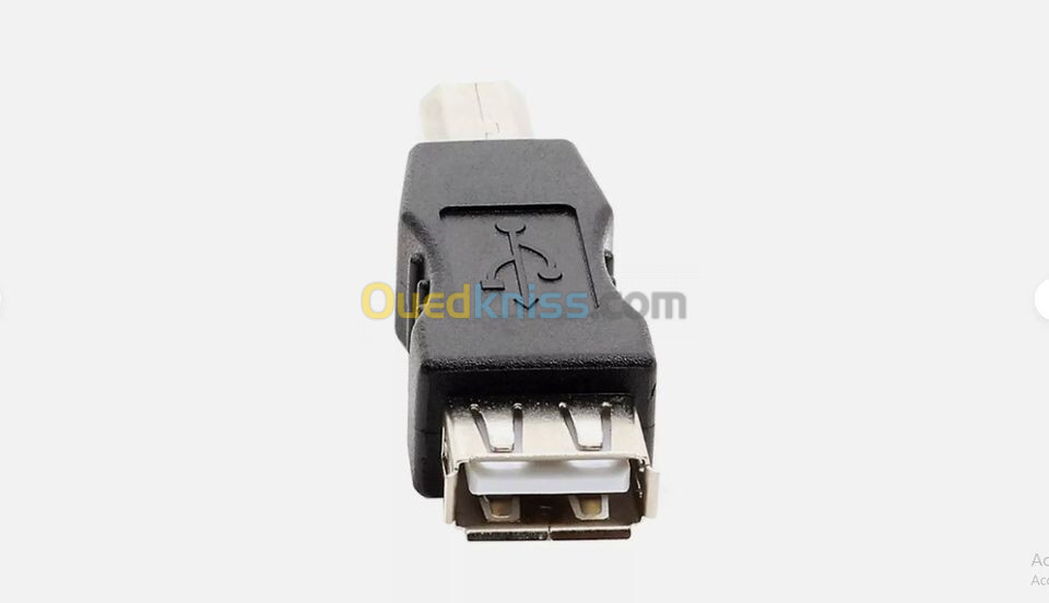 Adaptateur USB A Femelle vers Type B mâle convertisseur imprimante USB 2.0