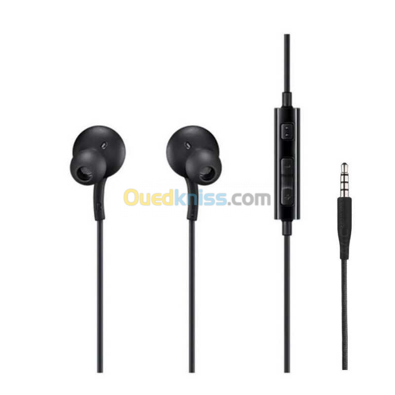 Ecouteurs Kit Main libre Jack 3,5mm Samsung Noir (Origine)