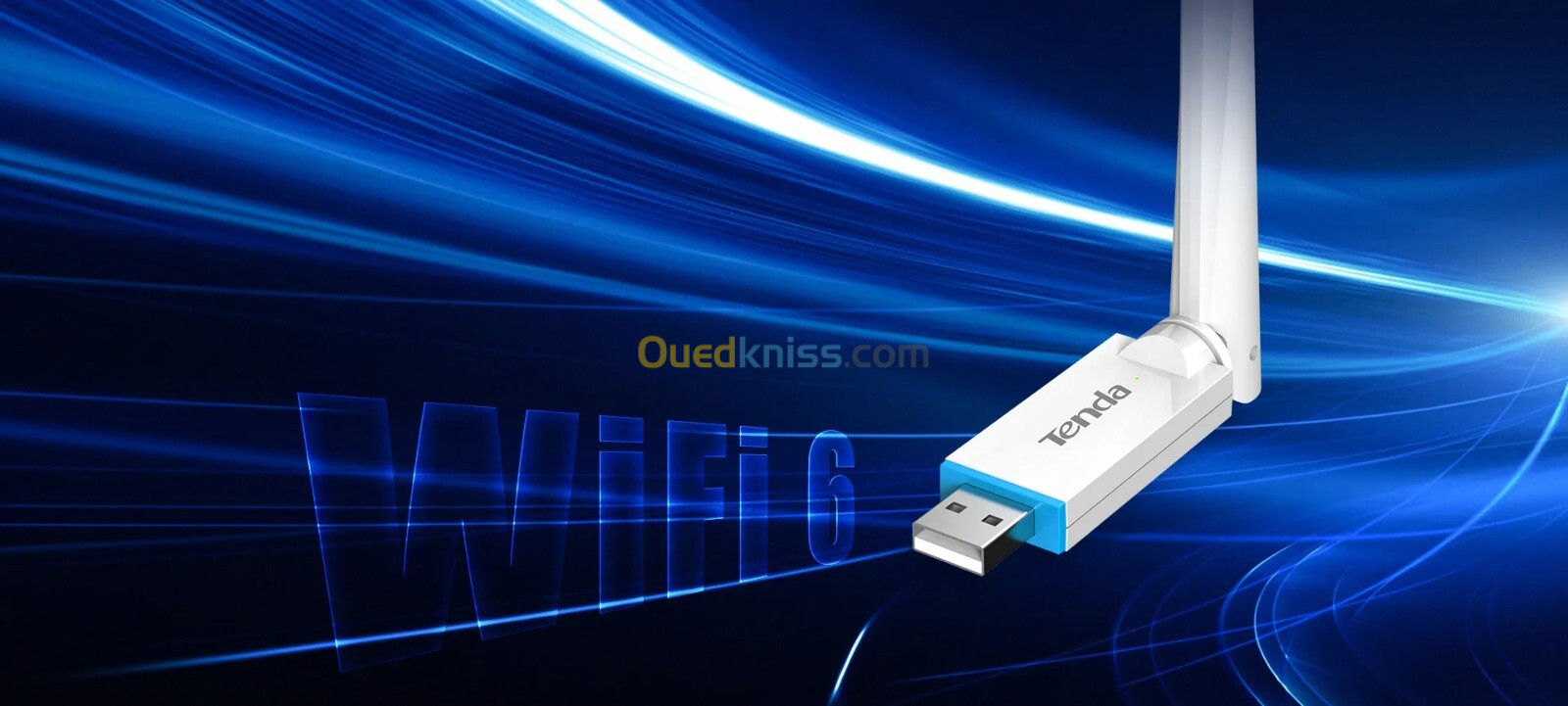 Adaptateur USB sans fil à gain élevé U2 v5.0 AX300 Wi-Fi 6 TENDA