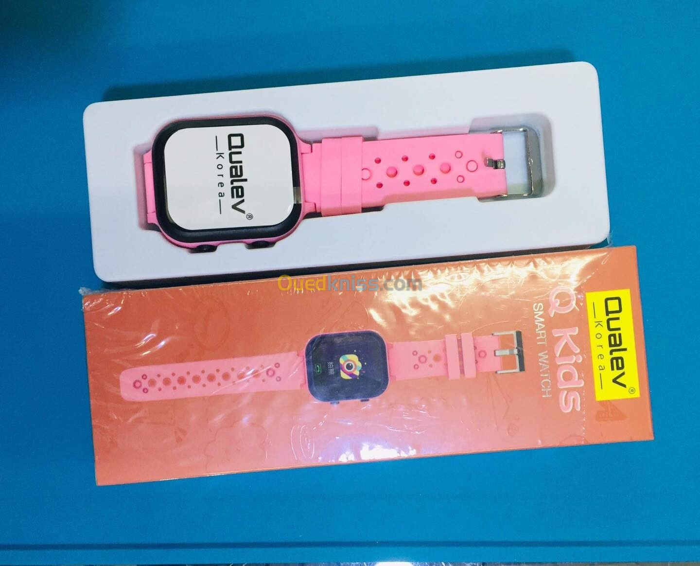 Smart Watch/Montre intelligente pour les enfants qualev qkids -ROSE-