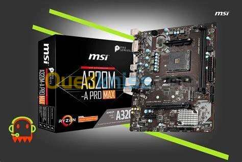 Vend Combo GPU RX5600 XT CPU R5 3400G Carte mère A320M A PRO MAX