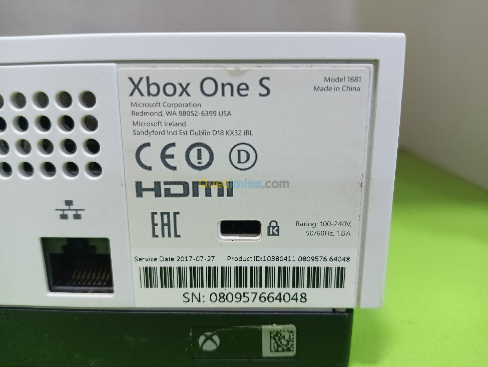 X box one s 