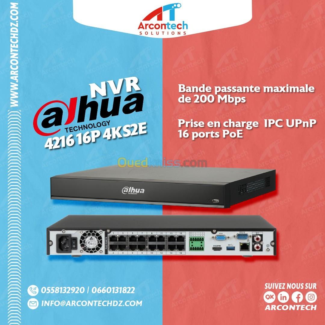 NVR DAHUA 5216-16P-4KS2E , NVR DAHUA 4216-16P-4KS2  