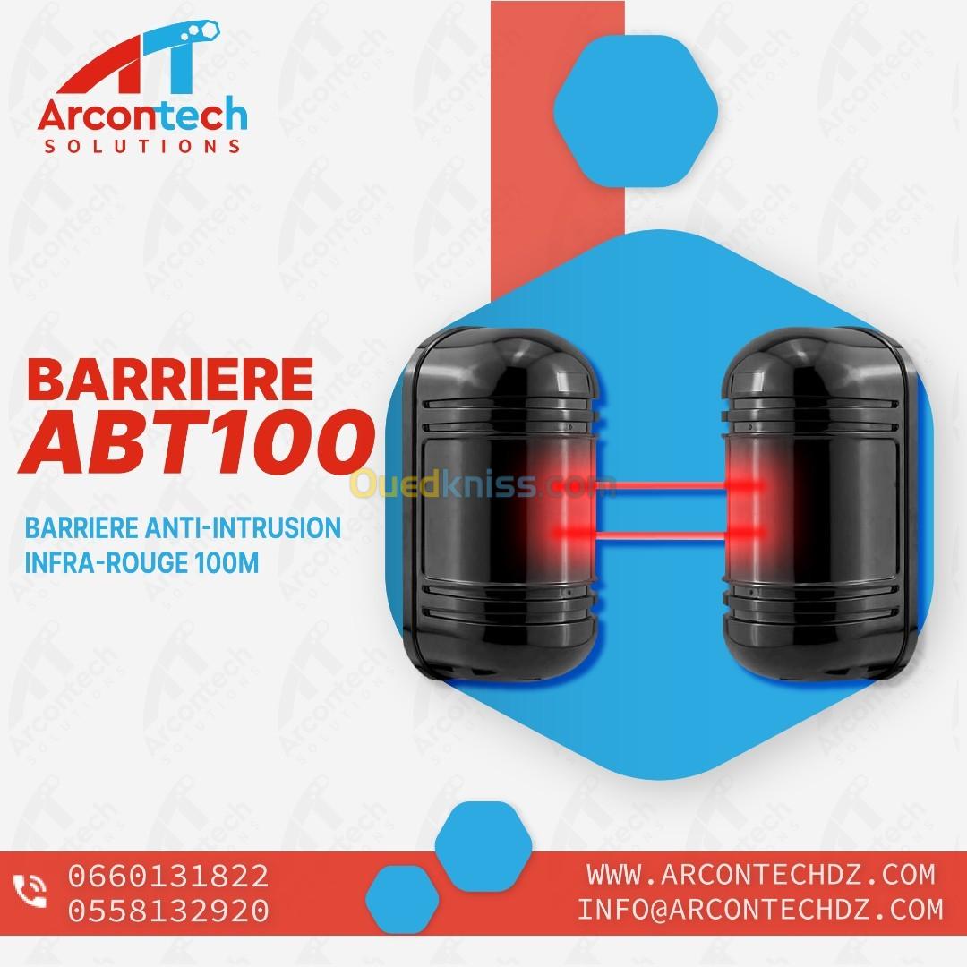 Barriere infra rouge exterieur 2 faisceaux 100m , 4 faisceaux 20m