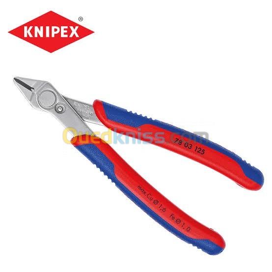 Knipex pince coupante à ras de précision en acier inox