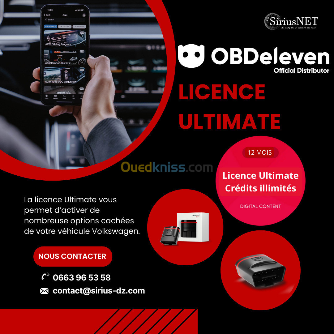 Scanner OBDeleven Licence Ultimate