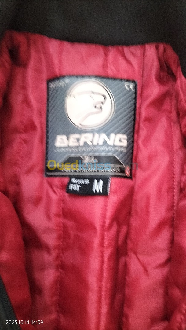 Vest moto hiver Bering 