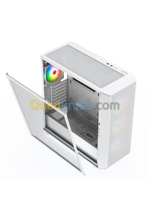 BOITIER RAIDMAX X606 WHITE 4FAN