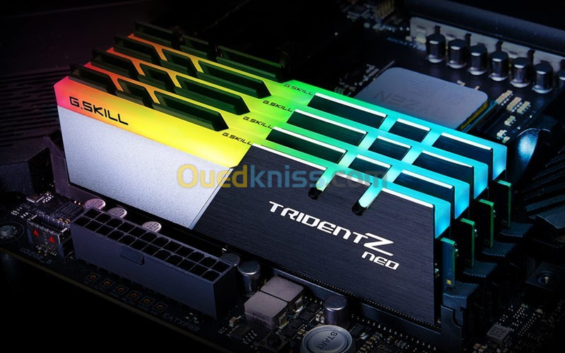 RAM GSKILL 16GO 2X8GO 3600MHZ TRIDENT Z NEO RGB 