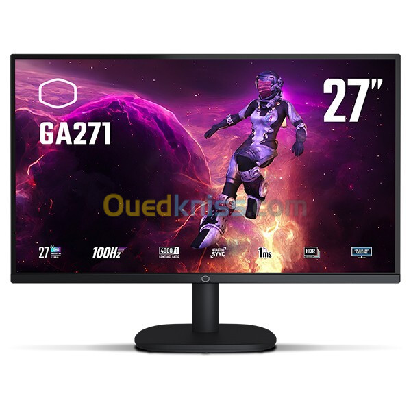 ECRAN COOLER MASTER GA271 27" 1MS - 100HZ - IPS - 2K