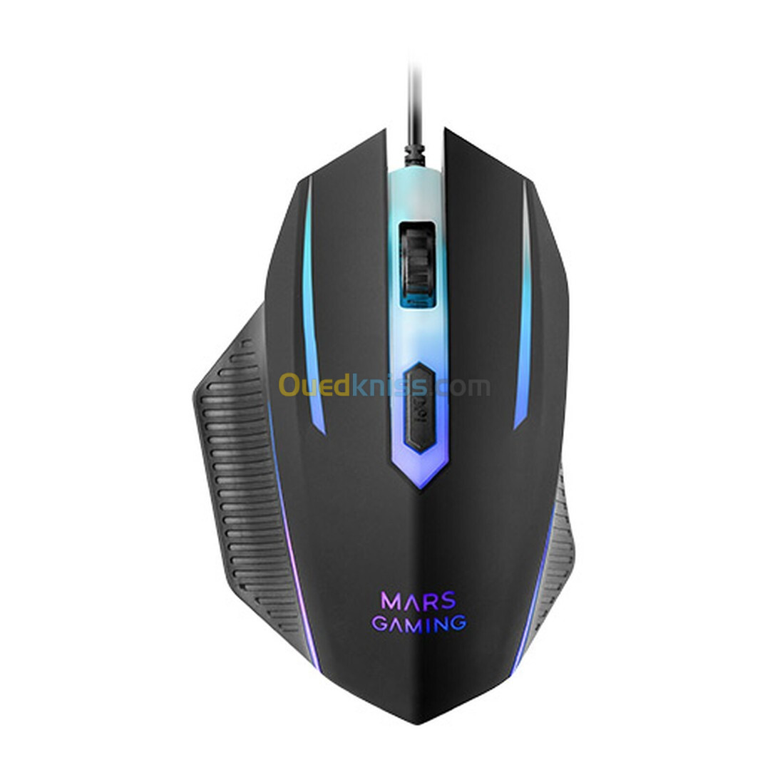 COMBO MARS GAMING 3 IN 1 MCP124 RGB BLACK