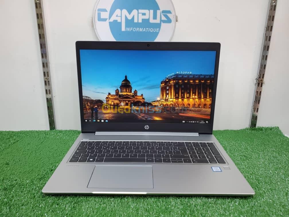 HP PROBOOK 450 G6 / I5 8265U / RAM 8GO / SSD 256GO / 15.6" / 8éme GENERATION