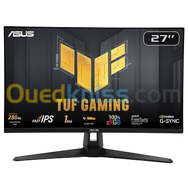 ECRAN ASUS TUF GAMING VG279QM1A 27" FULL HD 1MS 280HZ IPS