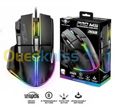 SOURIS SPIRIT OF GAMER PRO M5 RGB