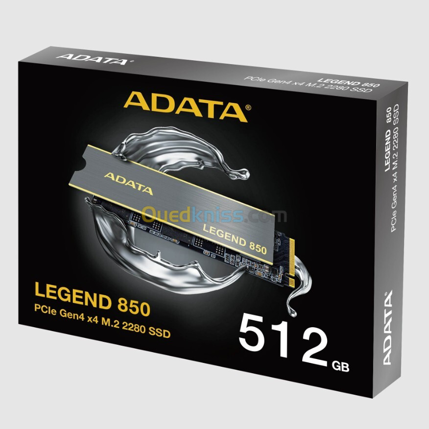 SSD M.2 ADATA 512GO LEGEND 850 NVME GEN4 5000MB/s