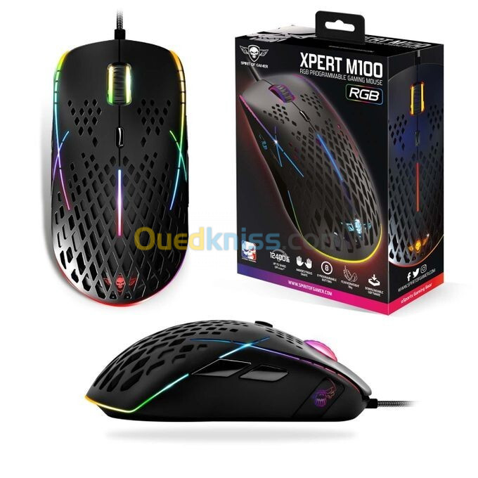 SOURIS SPIRIT OF GAMER XPERT M100 RGB 