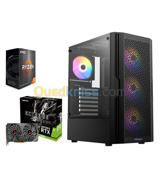 PC GAMING / RYZEN 5 5600X / RAM 16GO / SSD 512GO / RTX 3050 6GO