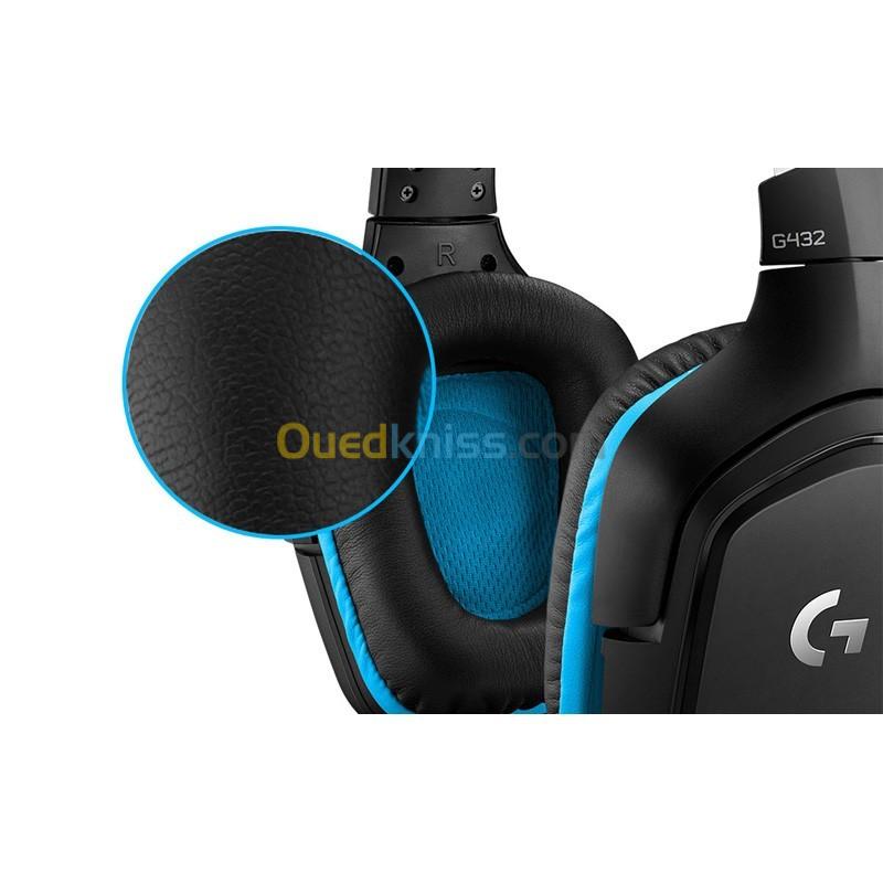 CASQUE LOGITECH G432 GAMING 7.1