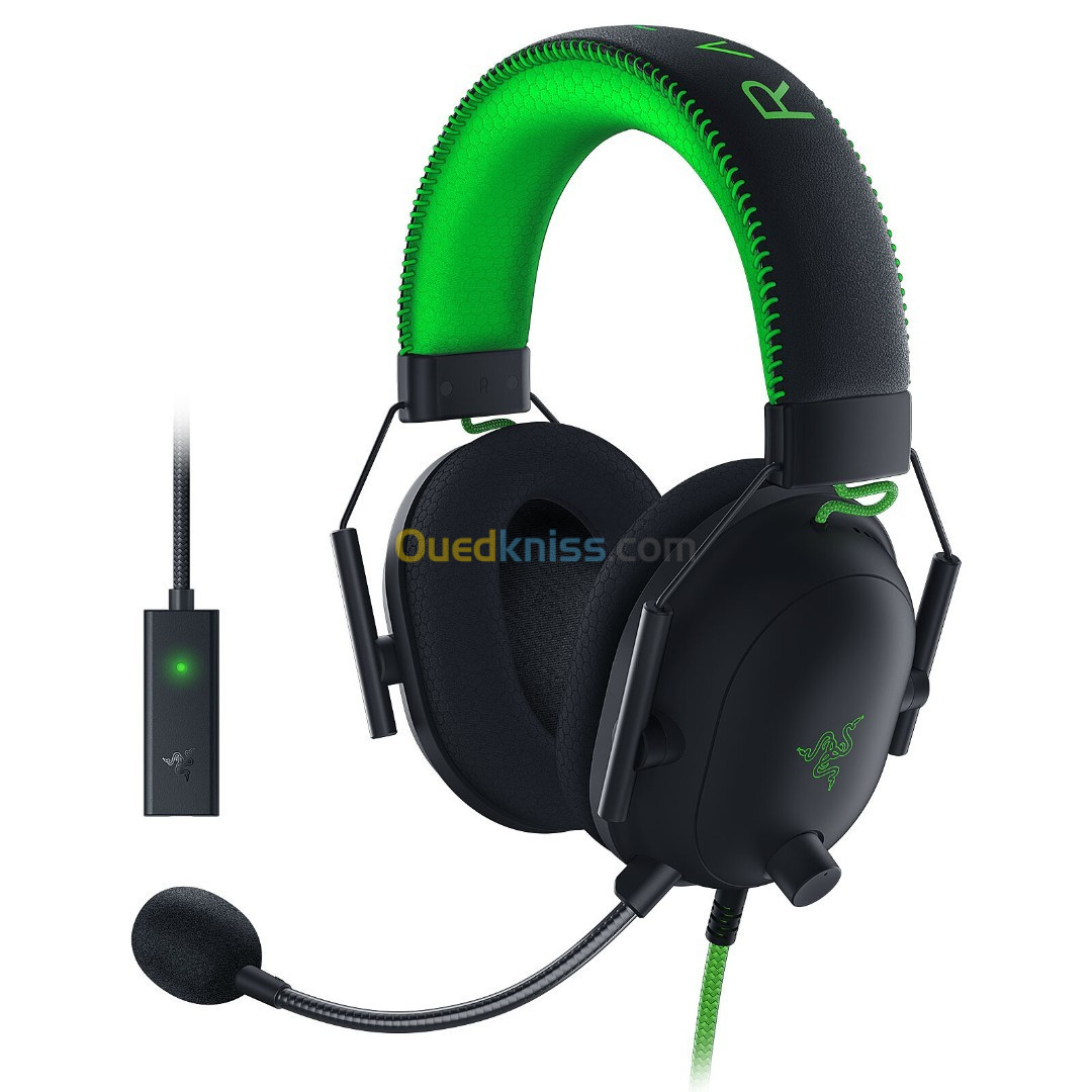 CASQUE RAZER BLACKSHARK V2 + USB SOUND CARD