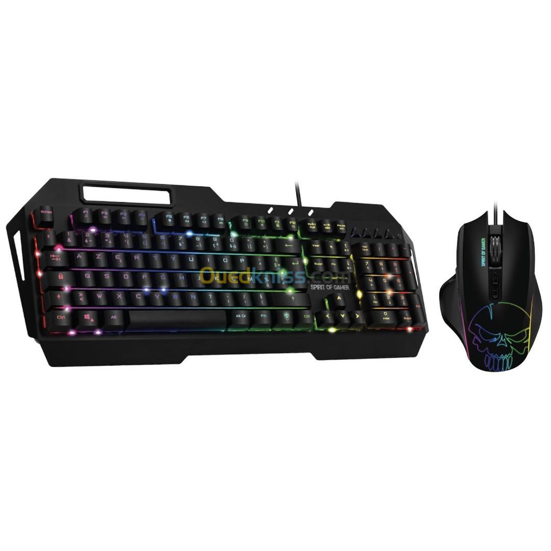 CLAVIER SOURIS SPIRIT OF GAMER ELITE MK30 RGB