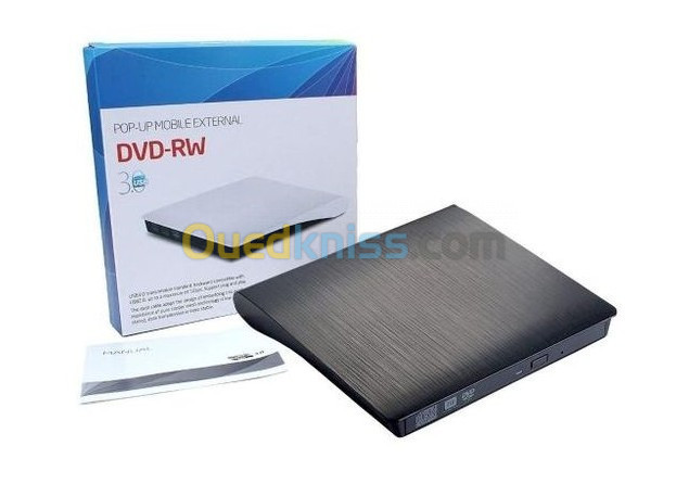 LECTEUR GRAVEUR DVD & CD EXTERNE USB3.0 / TYPE C 