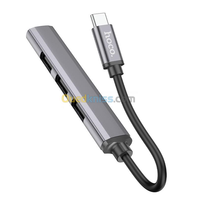 ADAPTATEUR TYPE C TO USB 3.0 +3x USB 2.0 HOCO HB26