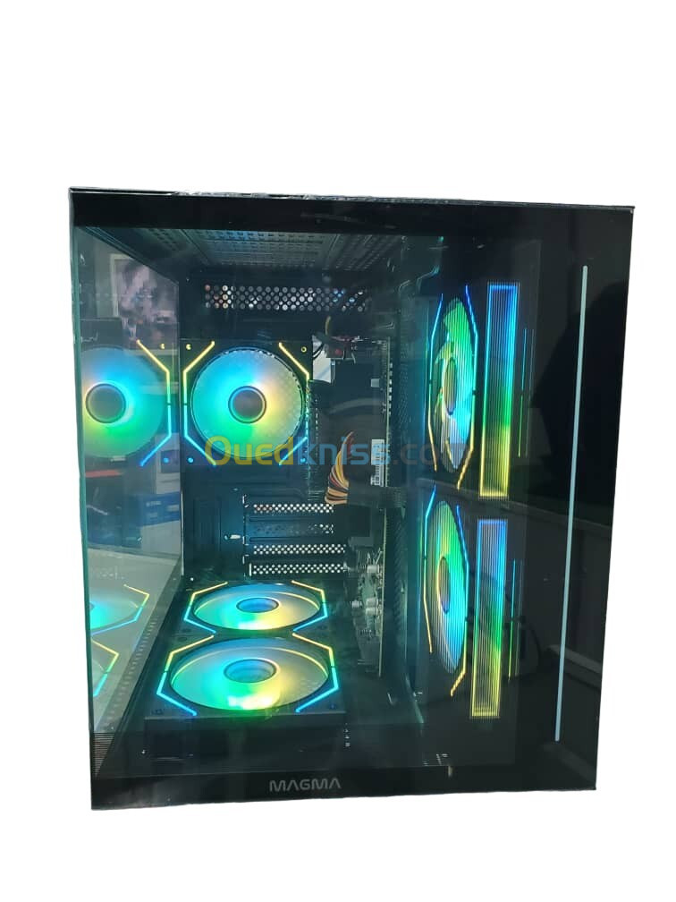 BOITIER MAGMA V900 BLACK 5FAN ARGB