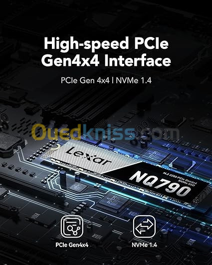 SSD M.2 LEXAR 1TO NQ790 NVME GEN4 7000MB/s