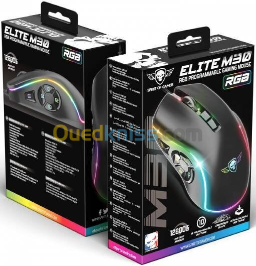 SOURIS SPIRIT OF GAMER ELITE M30 RGB