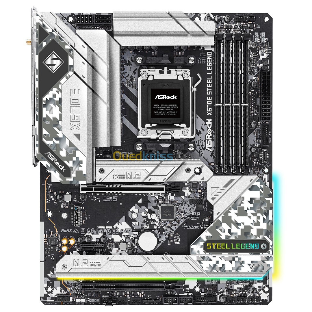 CARTE MERE ASROCK X670E STEEL LEGEND