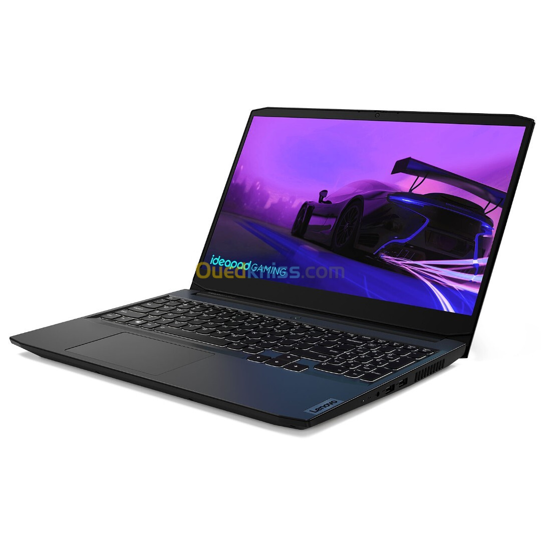 LENOVO IDEAPAD GAMING 3 15IHU6 I7 11370H RAM 16GO SSD 512GO NVIDIA RTX 3050 TI 15.6" FHD IPS