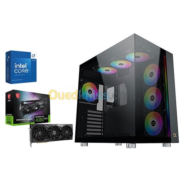 PC GAMING / I7 14700KF - RAM 32GO DDR5 - SSD 512GO - MSI RTX 4080 SUPER 16GO