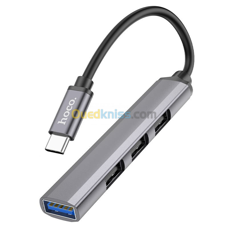 ADAPTATEUR TYPE C TO USB 3.0 +3x USB 2.0 HOCO HB26