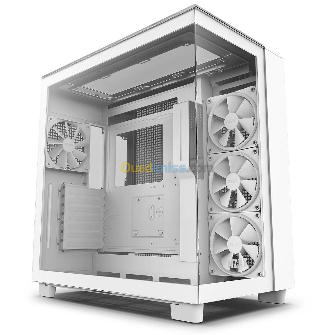 BOITIER NZXT H9 ELITE WHITE